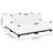 vidaXL Planter Raised Flower Bed with Rattan Look Plant Box Polypropylene