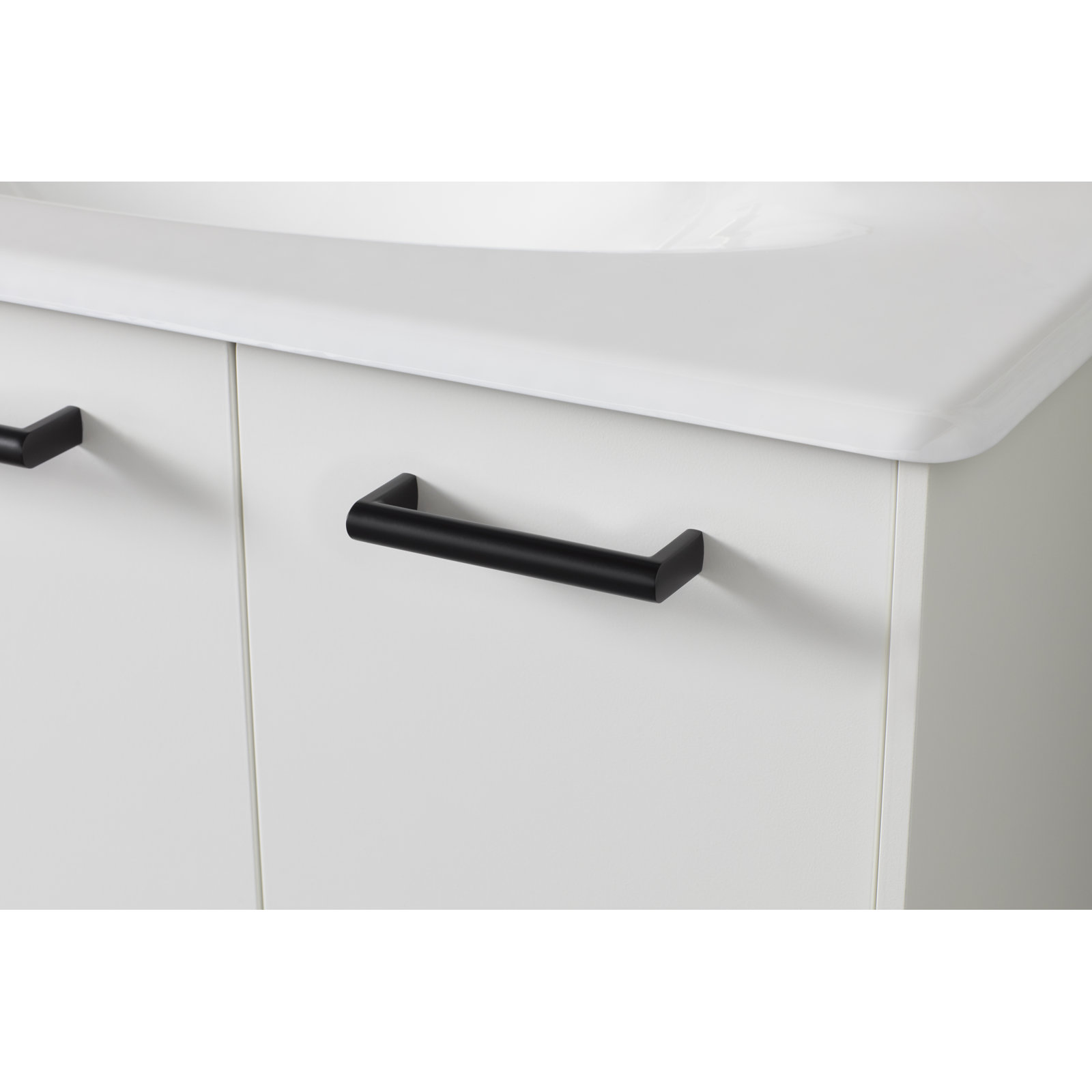 Components Bar Cabinet Pull, Matte Black, 5"
