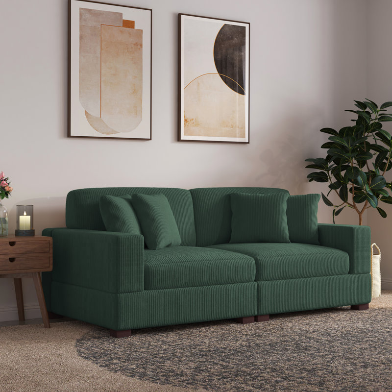 Corduroy Modularl Sofa
