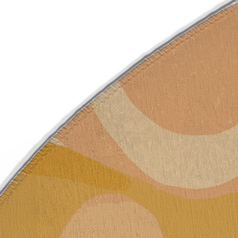 Tapis intérieur et extérieur Snazzy Dash, Rond 5 pi