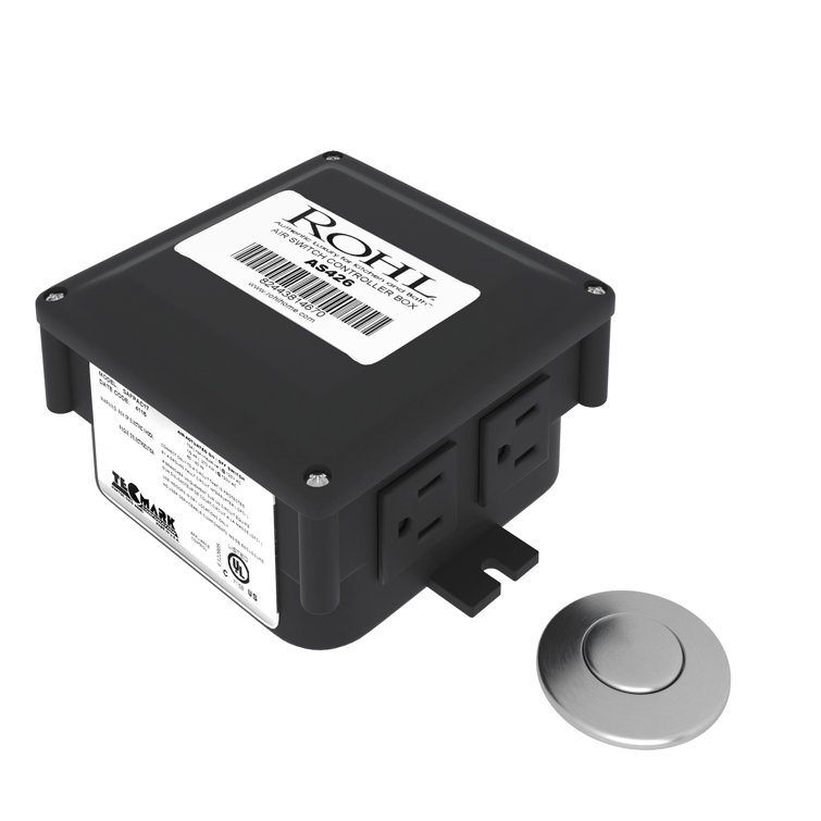 Rohl Waste Disposal Control Box With Air Switch Button