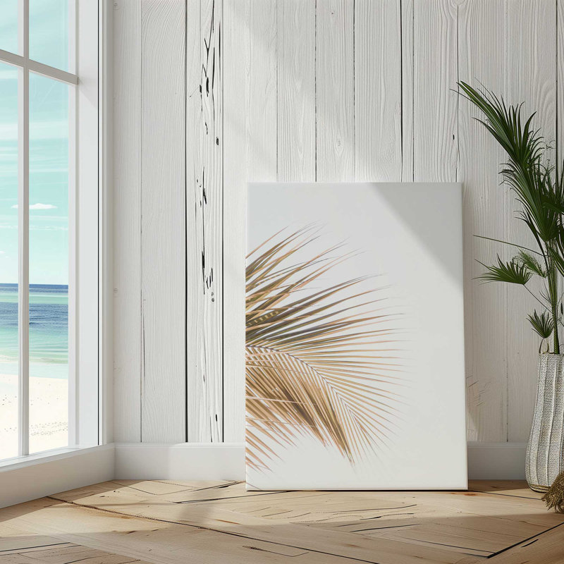 Palm Harmony, reproduction sur toile, H 12 po x l 8 po x P 1,25 po, Toile tendue