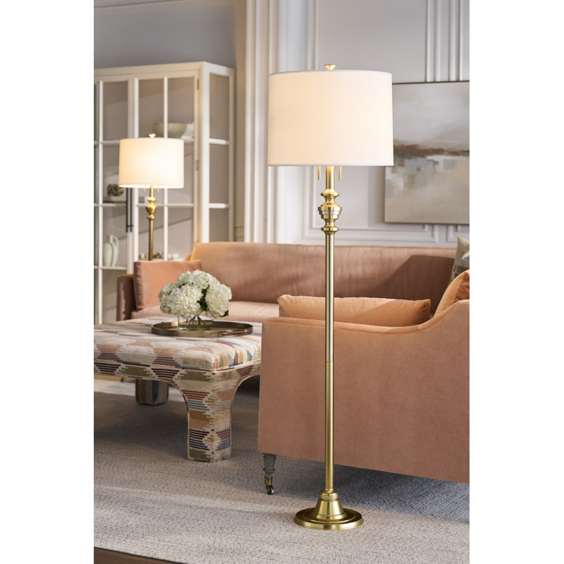 Arthur Floor Lamp, Deep Patina Bronze