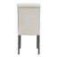 Ensemble de salle à manger rectangulaire rétro TREXM 6 pièces, table avec pattes uniques, 4 chaises rembourrées et 1 banc pour salle à manger et cuisine (gris délavé)-466249012