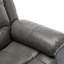 Fauteuil inclinable manuel de cinéma à 3 places avec deux porte-gobelets intégrés pour le salon