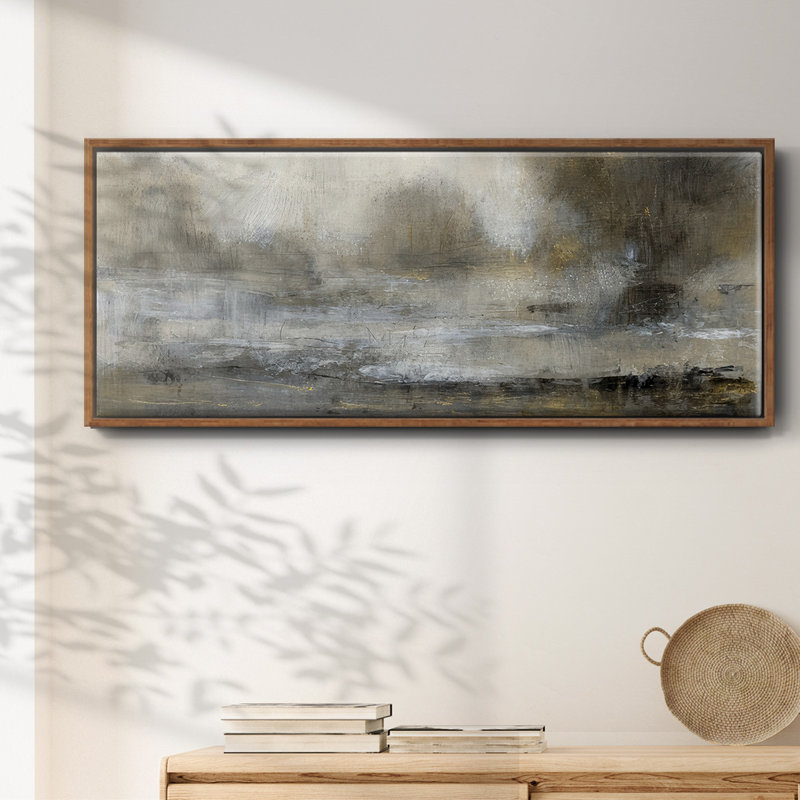 Gilt Landscape I- Framed Canvas