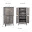 Armoire en bois massif Anjenette 195,05 gallons-1820600486
