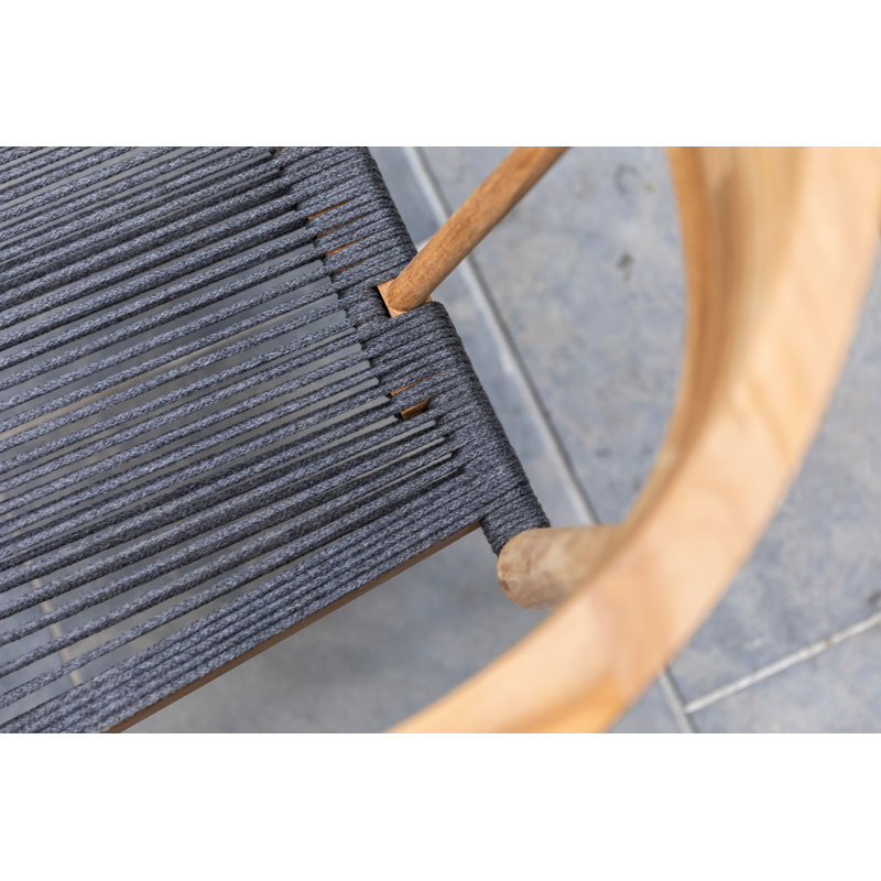 Copenhagen Solid Wood Arm Chair, No