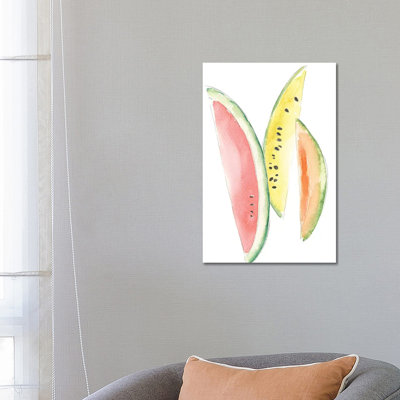 Melon Slices by Melissa Selmin - Print on Canvas