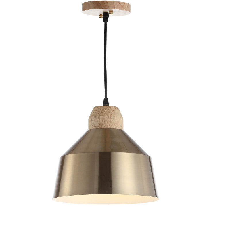 Bowe 1 - Light Single Pendant, Brass Gold