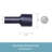 Claremont Astrid Adjustable 1" Single Curtain Rod-78557707-78557702