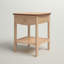 Table de chevet 1 tiroir avec finition naturelle H 21,6 po x l 17,7 po x P 17,7 po Yvette-808905948