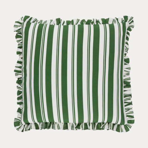 Aneatra Ruffled Throw Pillow
