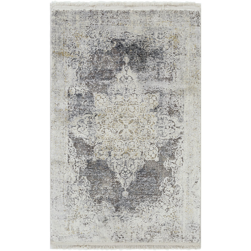 Radtke Oriental Indoor Rug, Rectangle 6'7" x 9'6"