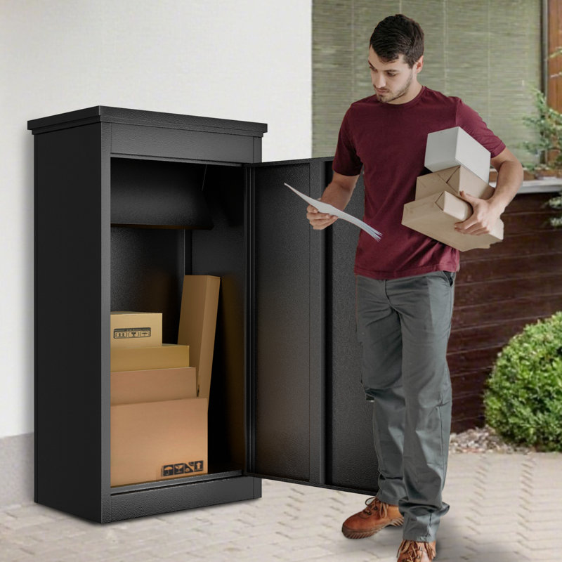 Boîtes de livraison express pour l'extérieur (L 20,86 po x l 16,53 po x H 33,46 po), L 20,86 po x l 16,53 po x H 43,33 po