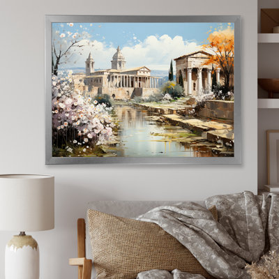 Sprintime Empire romain paysage I - Italie, art mural
