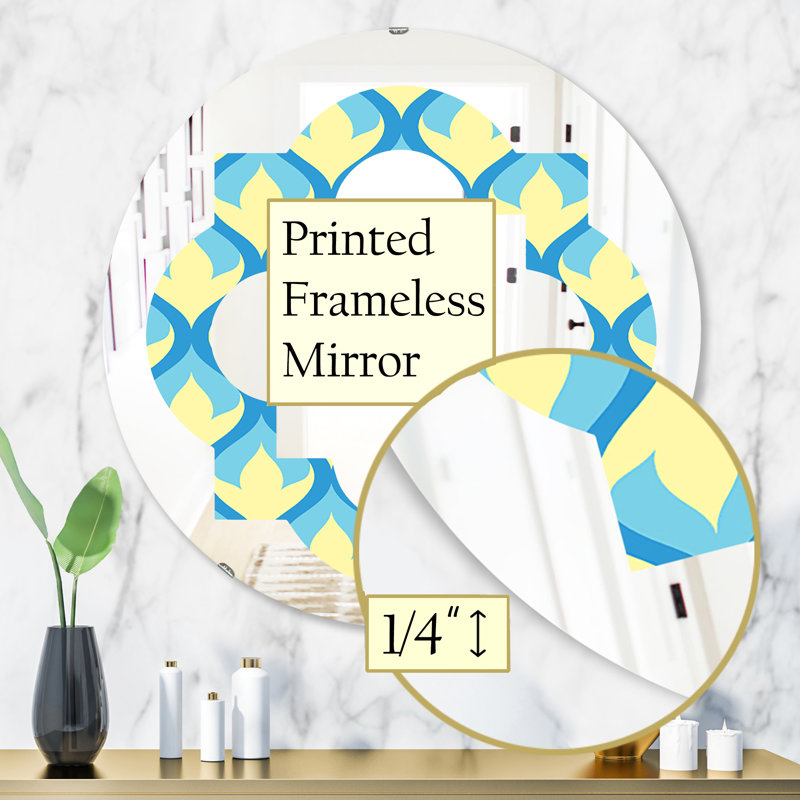 Miroir mural Space Geometrique II, H 31,5 po x l po