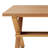 Kristofer Kitchen Dining Table with Storage Shelves-121936515