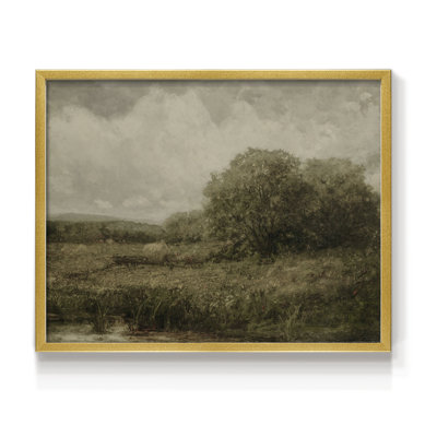 Paysages rétro-DCCX-III-impression encadrée