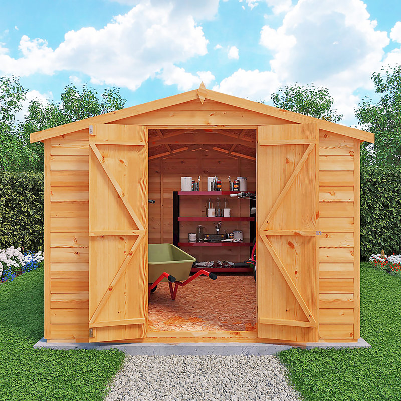 Garden Value 8 ft. W x 10 ft. D Windowless Shed