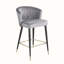 Tabouret de comptoir rembourré 27,2 po Lindsi-939850942
