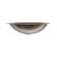 Copper Hand Hammered Oval Undermount Bathroom Sink-1540308809