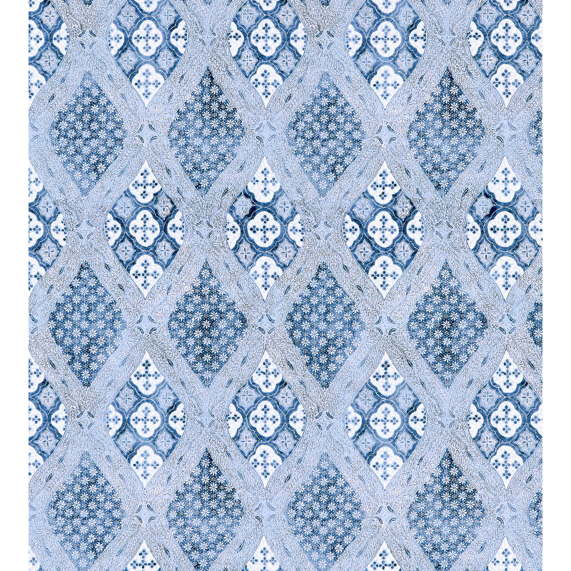 Pacifica Farrah Print Fabric, Lakeside