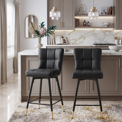 Tabouret de bar pivotant 26 po