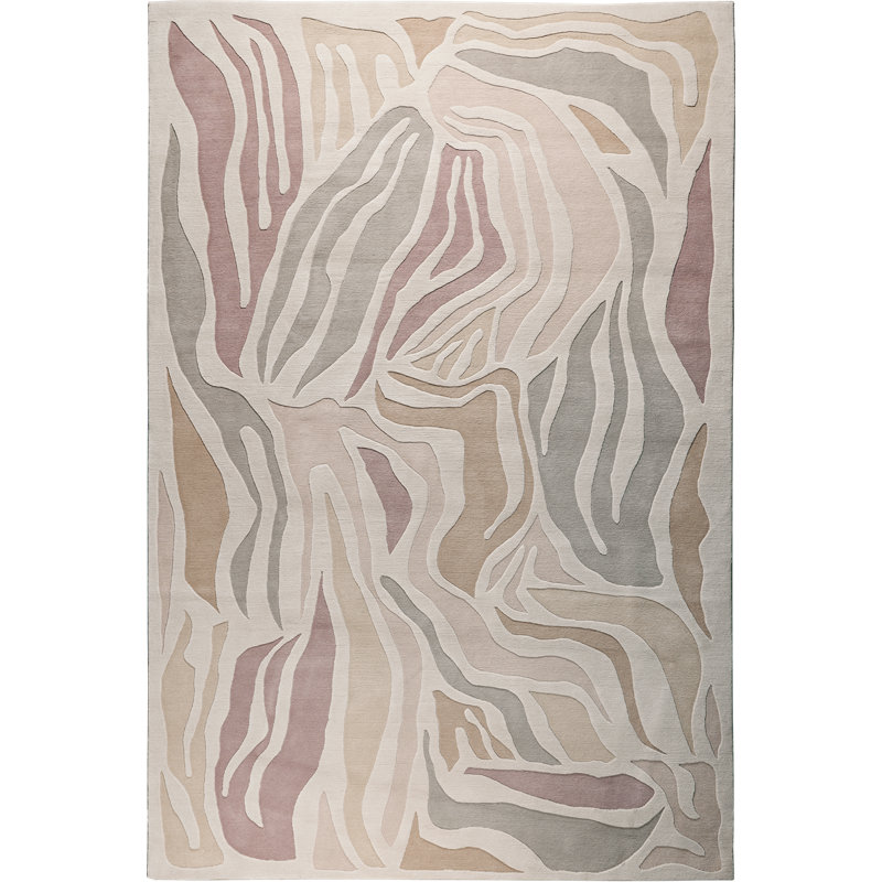 Rêverie Blonde Area Rug, Rectangle 4' x 6'