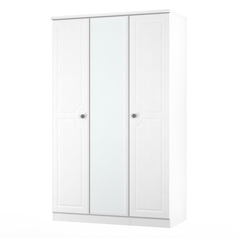 Fully Assembled 3 Door Wardrobe