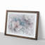 Cherry Blossom Tree in Spring in Abstract - Picture Frame Graphic Art Print-55680943-55680942