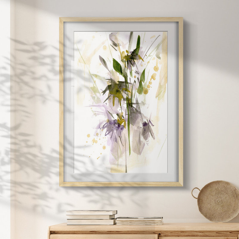 After Rain I -Framed Print, Natural, 28.5" H x 20.5" W