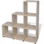 Latitude Run Staircase Bookcase 142 Cm Engineered Wood-894671258-894671260