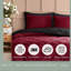 Ensembles de literie pour grand lit confortable en microfibre, maison moderne réversible