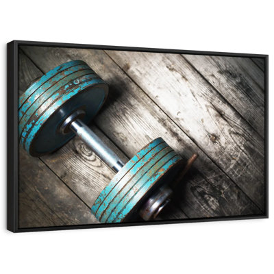 " Dumbbell Wall Art "