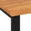 Evalet Solid Teak Wood Computer Desk-278427120-278427127