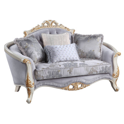 Cezaris 72" Rolled Arm Loveseat