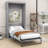 Hallberg  Murphy Bed, can be Folded into a Cabinet-1390872023