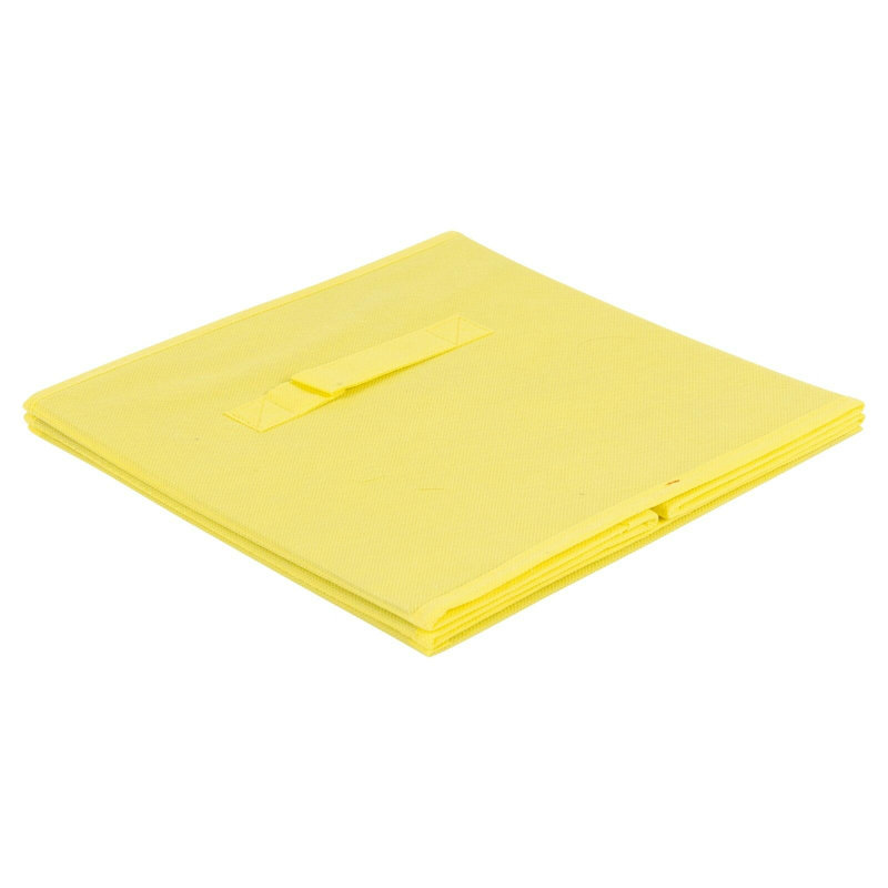 Rebrilliant Fabric Box, Yellow