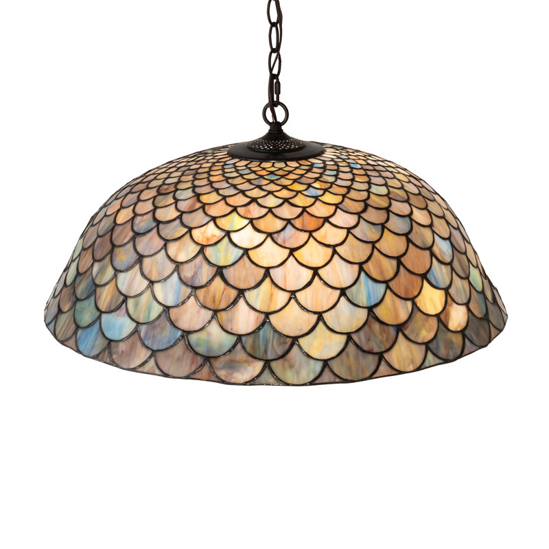 Padraig 3 - Light Pendant, Green/Blue
