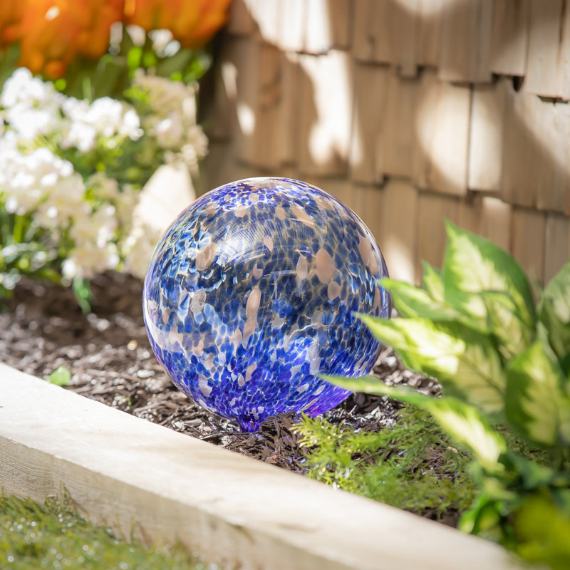 Boule de regard 10 po Royal Confetti