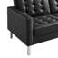 Ensemble de canapé et fauteuil capitonné Loft-1799387549