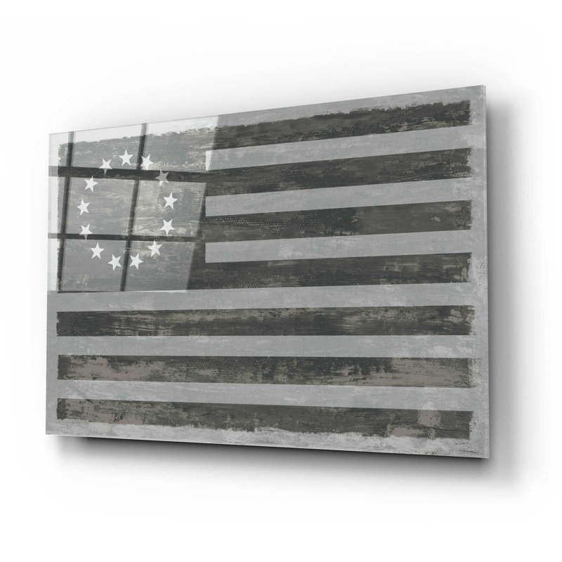 «Slate American Flag» par Sue Schlabach, H 16 po x l 24 po x P 0,2 po