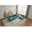 Boneless Compression Convertible Floor Sofa Bed With Fixed - Shape Frame, Boneless Modular Sectional, No Assembly, Ideal For Multi - Purpose Spaces-5640606