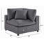 Chaise de coin Cassandra - gris anthracite-1607572718