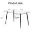 Dining Table With Tempered Glass Table Top