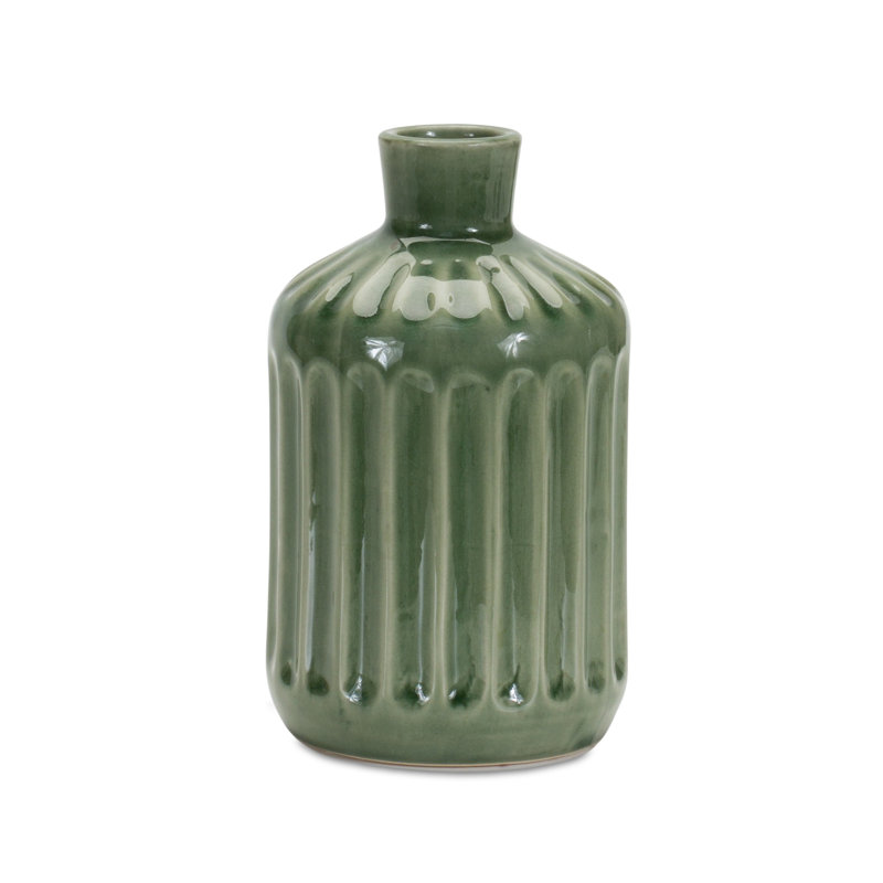 Vase de table Dawnella, H 7,25 po x l 4,75 po x P 4,75 po