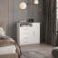 Commode Beaufort, chambre à coucher, blanc
