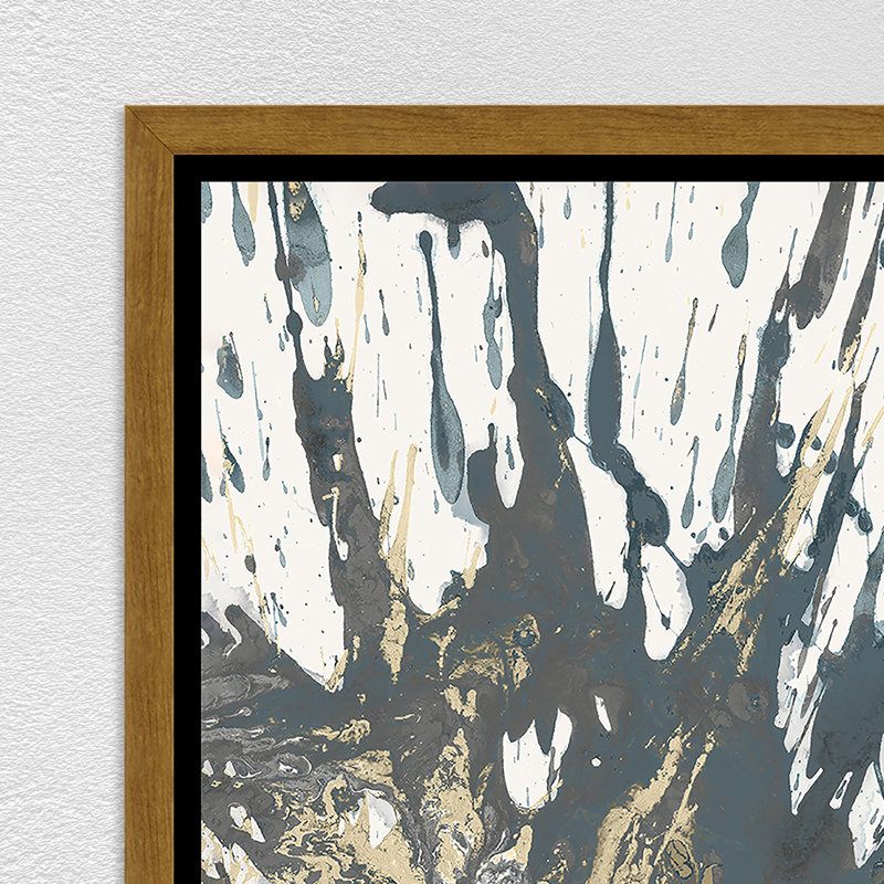 «Back at you III» par Danielle Davis - peinture sur toile, Verre