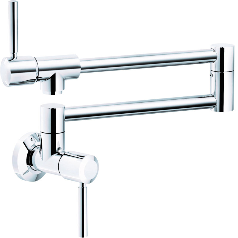 Absinthe Pot Filler with Accessories, Polished Chrome